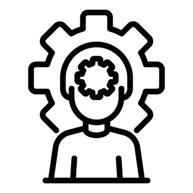 Düşünme çabası simgesi, özet biçimi