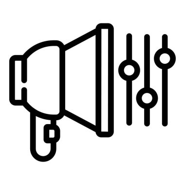 Megafon güvenilirlik simgesi, özet biçimi