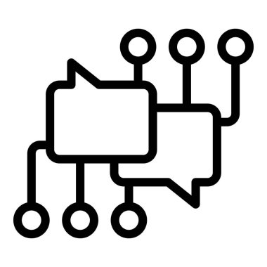 Sohbet ikonu, özet biçimi