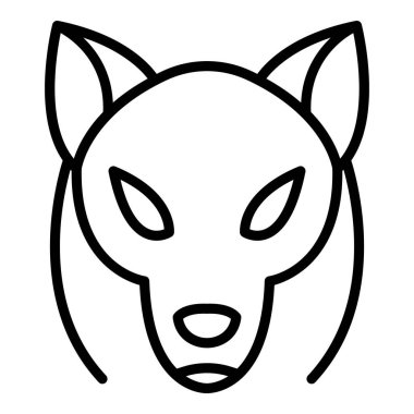 Kabile kurt simgesi, taslak biçimi