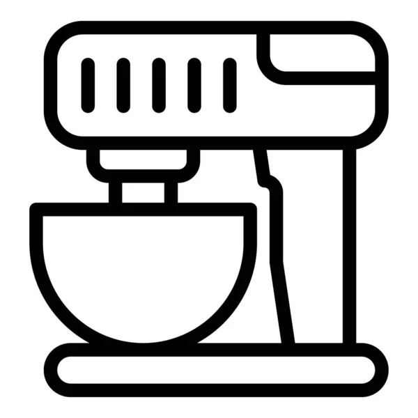 Icono del mezclador, estilo de contorno — Vector de stock