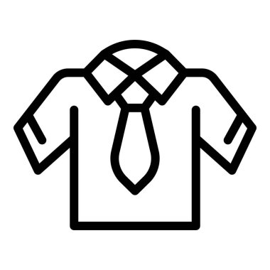 Tshirt tekdüze simgesi, özet biçimi