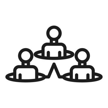 Yönetici hiyerarşi simgesi, özet biçimi