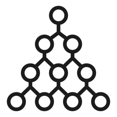 Hiyerarşi ağ simgesi, özet biçimi