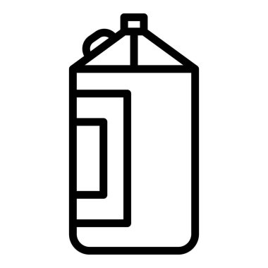 Eko malzeme paketi simgesi, özet biçimi