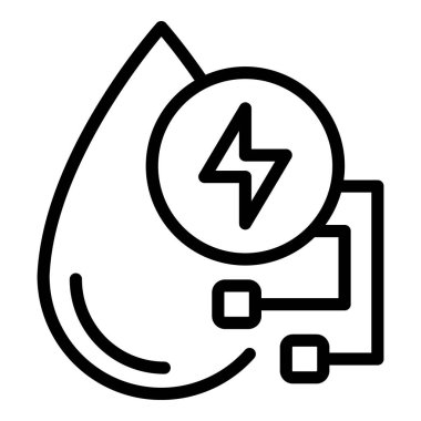 Temiz enerji simgesi, özet biçimi