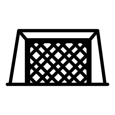 Futbol ağı simgesi, özet biçimi