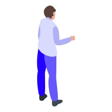 Erkek aday simgesi, izometrik biçim