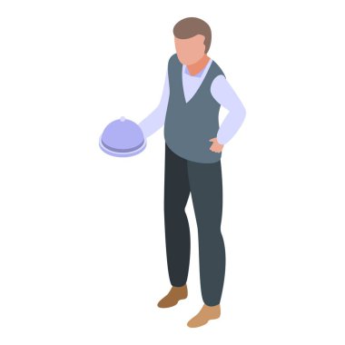 Olay garson simgesi, izometrik biçim