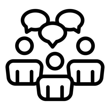 İnsan iletişim simgesi, özet biçimi