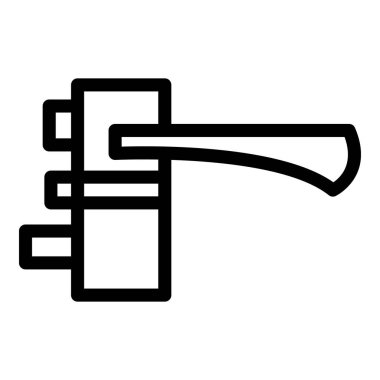 Anahtar kapı kolu simgesi, özet biçimi