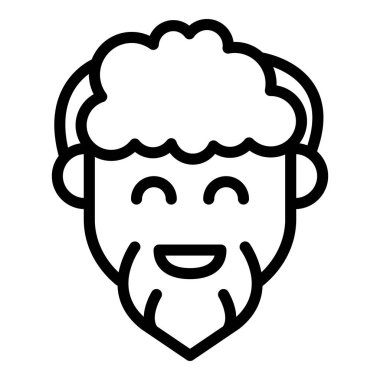 Pozitif gülümseyen simge, özet biçimi