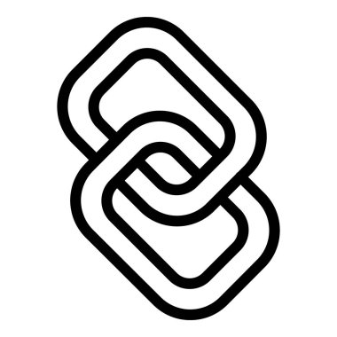 İş işbirliği zinciri simgesi, özet biçimi