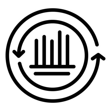 Çember çizelgesi simgesi, özet biçimi