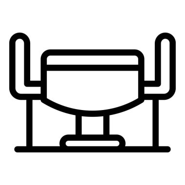 Restoran tablo simgesi, özet biçimi