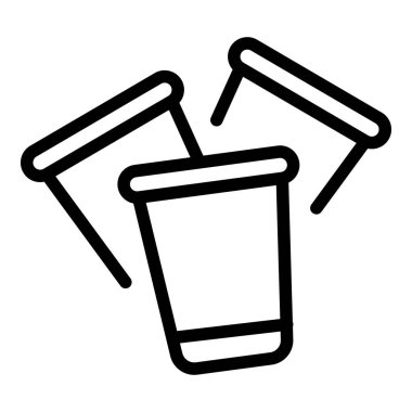 Sıfır atık cam simgesi, özet biçimi