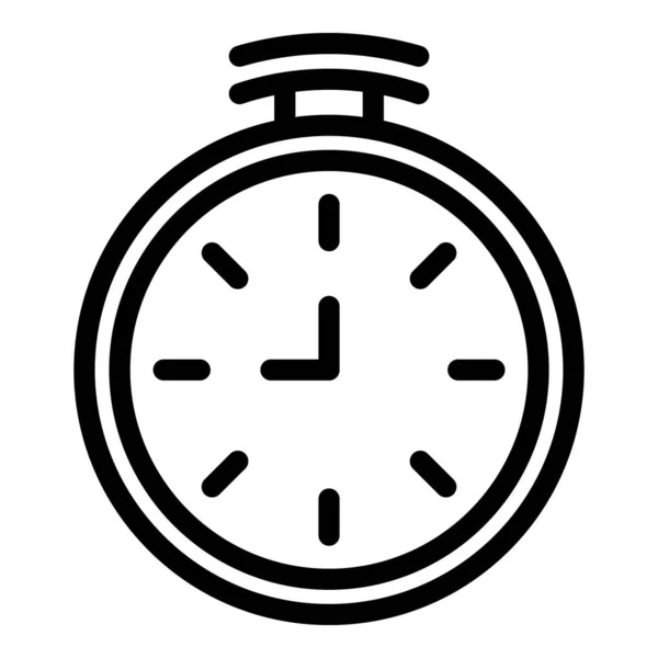 Stopwatch ikon, vázlatos stílus — Stock Vector