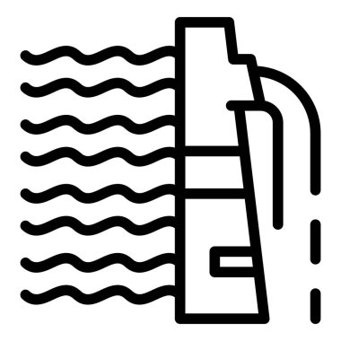 Hidroelektrik alternatif simge, özet biçimi