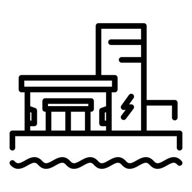 Hidroelektrik ekoloji simgesi, özet biçimi