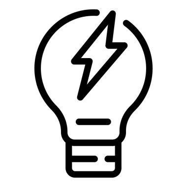 Enerji ampulü simgesi, özet biçimi