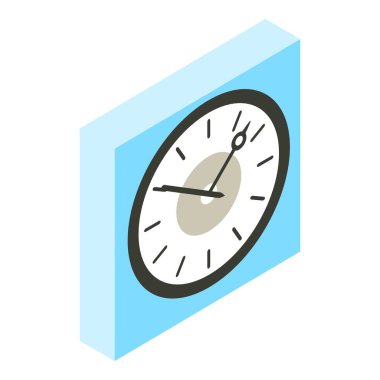 Klasik saat simgesi, izometrik biçim