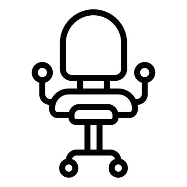 Müşteri koltuğu simgesi, taslak biçimi