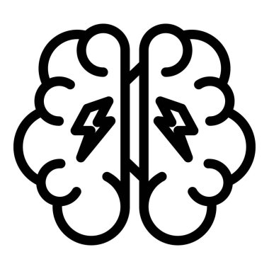 İnsan beyni simgesi, özet biçimi