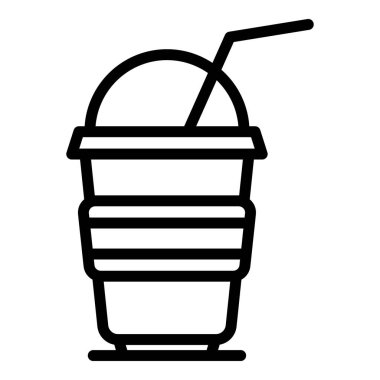 Latte simgesini kaldır, taslak biçimi