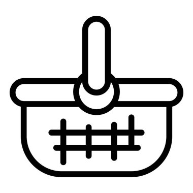 Alışveriş sepeti simgesi, taslak biçimi