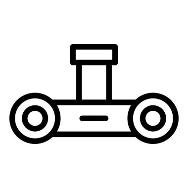 Boru simgesi batır, taslak biçimi