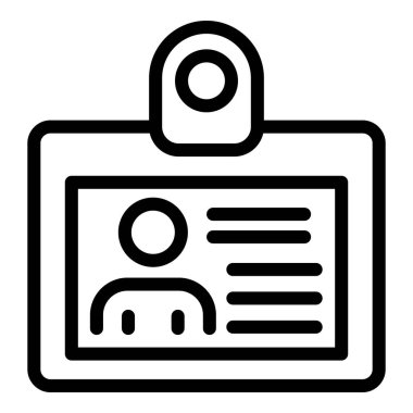 Kimlik kartı simgesi, özet biçimi