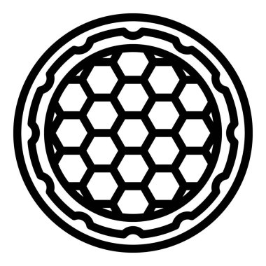 Sokak rögar simgesi, taslak biçimi