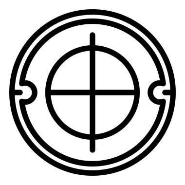 Rögar kapağı simgesini, taslak biçimini onar