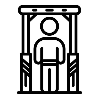 Yolcu hava kontrol simgesi, özet biçimi