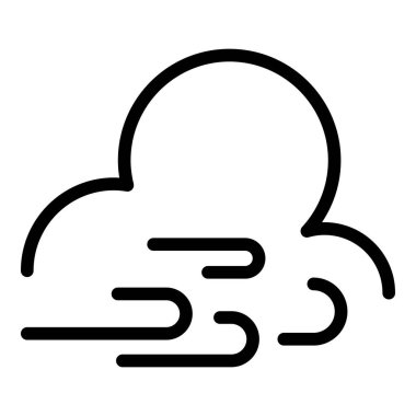 Rüzgarlı hava simgesi, özet biçimi