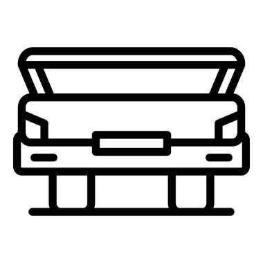 Araç gövdesi simgesini aç, taslak biçimi