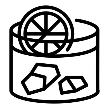 Burbon cam ikonu, taslak biçimi