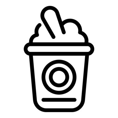 Yoğurt beslenme simgesi, özet biçimi