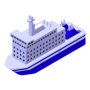 Feribot bosporus simgesi, izometrik biçim