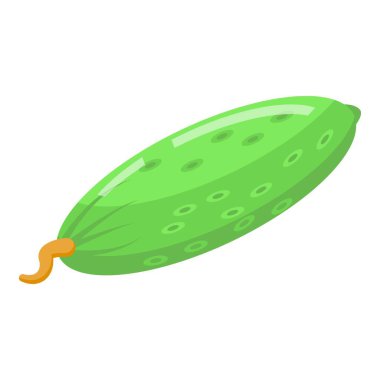 Çiftlik salatalığı simgesi, izometrik biçim