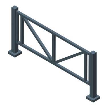 Kapı simgesi, izometrik biçim