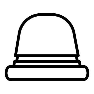 Sert kahve kapsülü simgesi, taslak biçimi