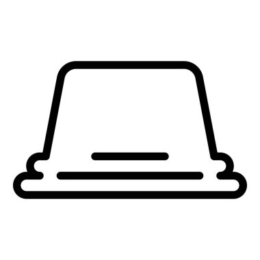 Arabica kahve kapsülü simgesi, taslak biçimi