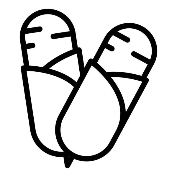Gmo corm icon, outline style — стоковый вектор