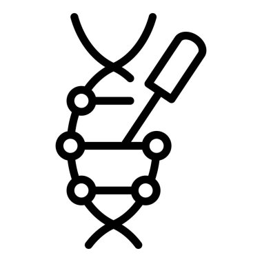 DNA şırınga simgesi, özet biçimi