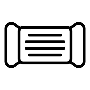 Tıbbi maske simgesi, özet biçimi