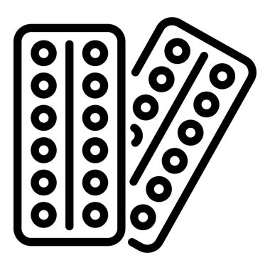 Alerji ilacı ikonu, özet biçimi