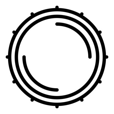 Elektronik davul simgesi, özet biçimi