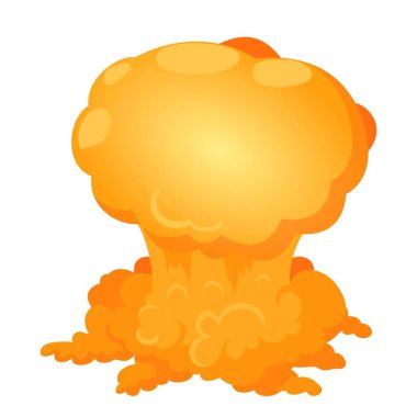 Atomik patlama simgesi, izometrik biçim
