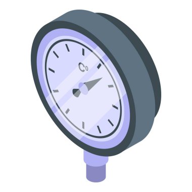 Su göstergesi simgesi, izometrik biçim